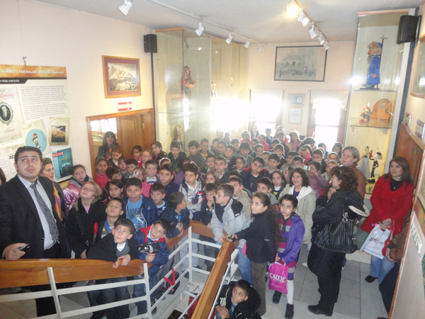 Cumhuriyet İlköğretim Okulu öğrencileri müzeleri gezdi
